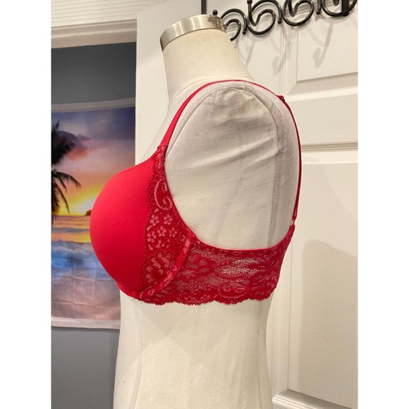 VS Victoria's Secret dream angel red push up bra 34D - Picture 2 of 4